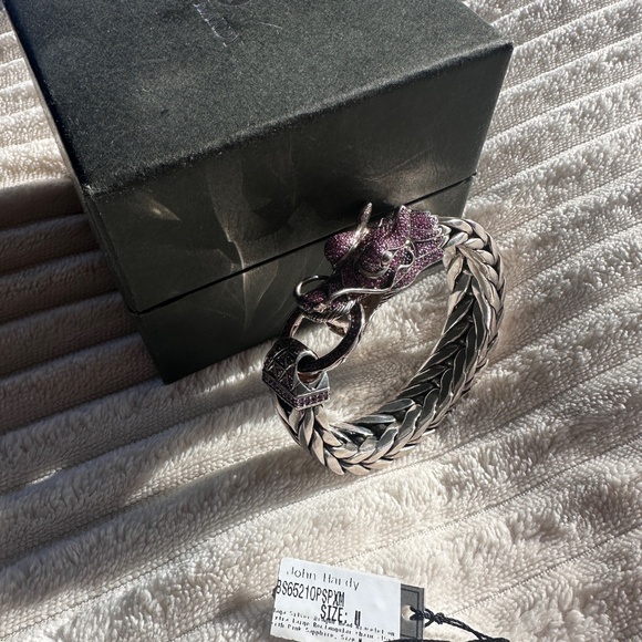 John Hardy pink sapphire bracelet - Picture 2 of 3